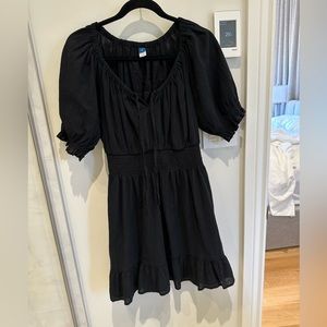 NWOT old navy 100% cotton black dress
